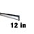 Ettore Aluminum Channel 12in