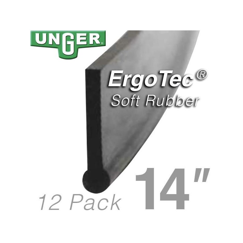 Rubber ErgoTec Soft 14in (12 Pack) Unger