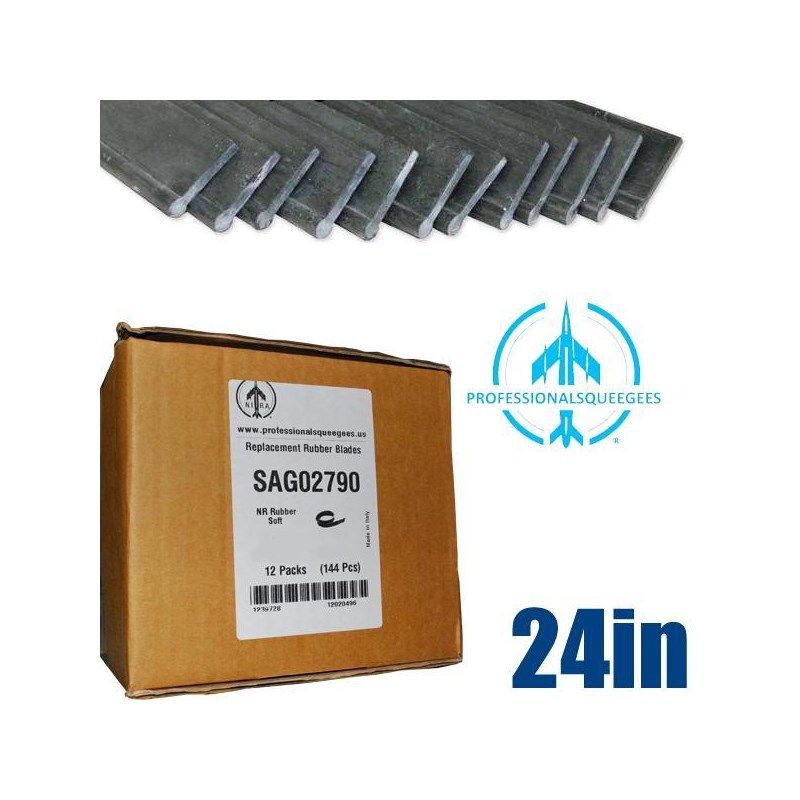 Rubber Professionalsqueegees 24in (144 Pack)