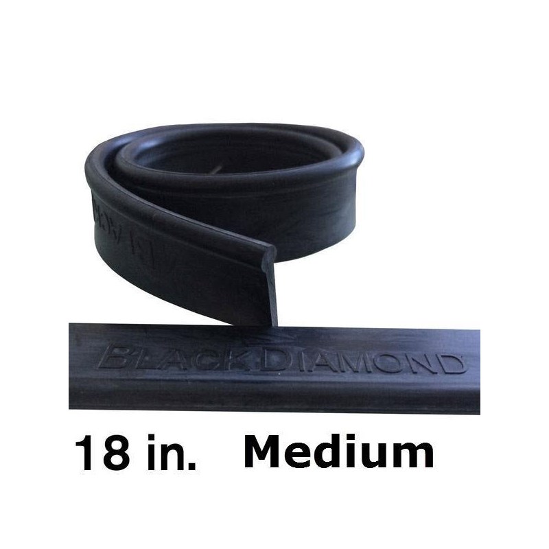 Rubber 18in (12 Pack) Medium Black Diamond 