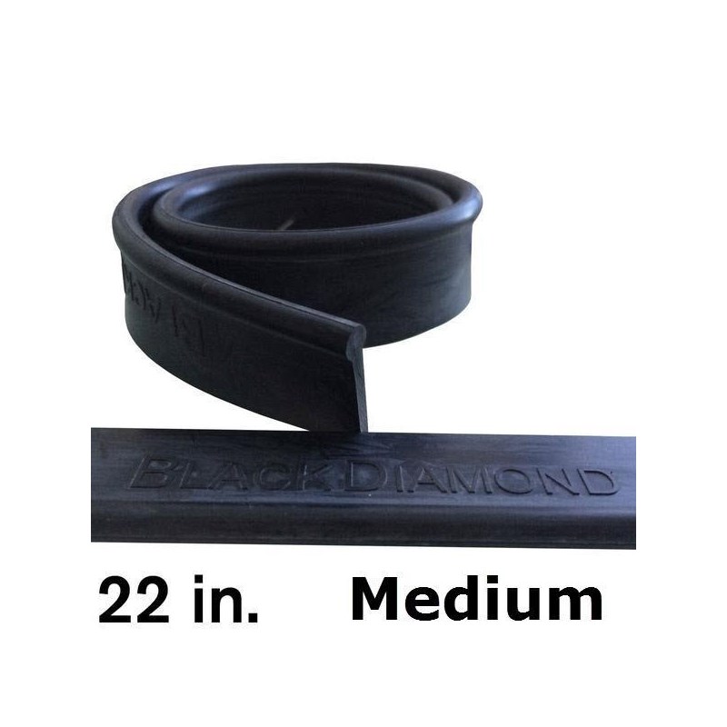 Rubber 22in (12 Pack) Medium Black Diamond 