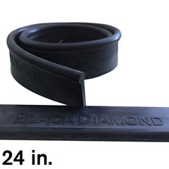 Rubber FlatTop 24in(144 Pack) Black Diamond