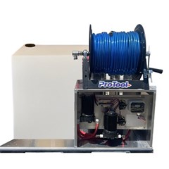 Batch Spayer Skid Dual 12v 1 Reel