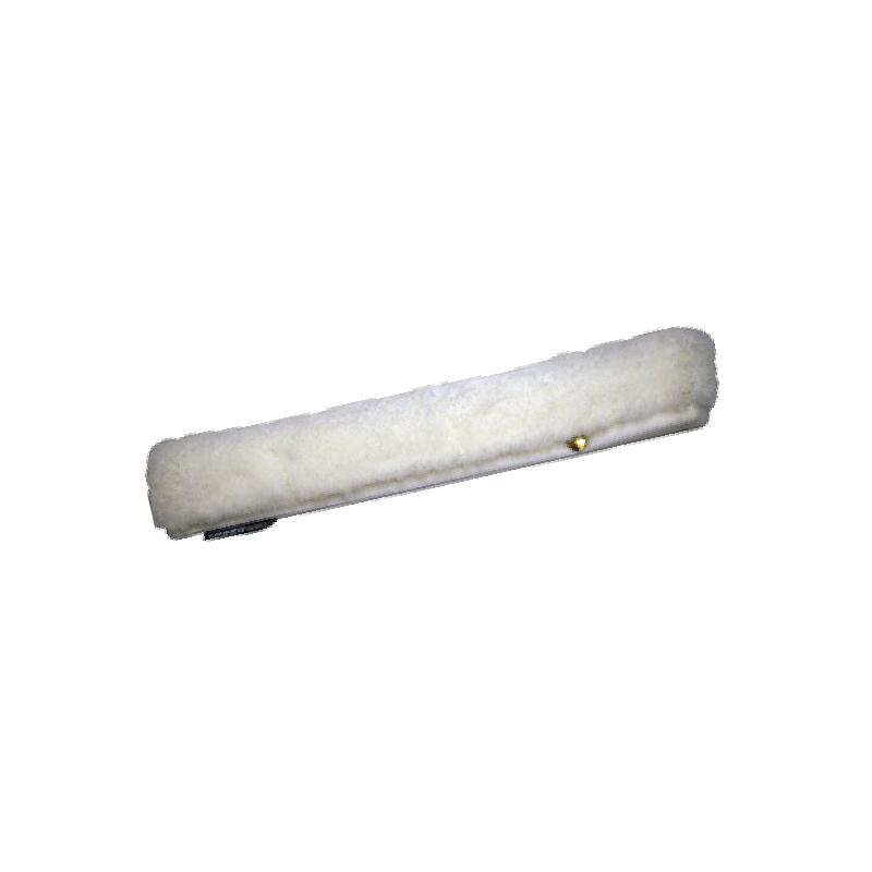 Sleeve White w/Brass Snaps 18in Sorbo