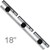 Squeegee Multi w/handle 18in Sorbo