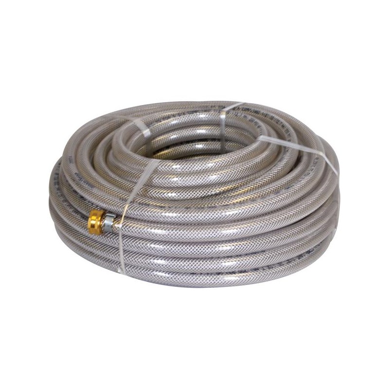 ProTool Hose 3/8 200ft Clear Braided