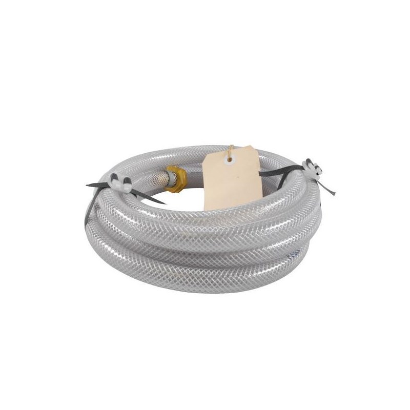 ProTool Hose 1/2in 12ft Clear Braided