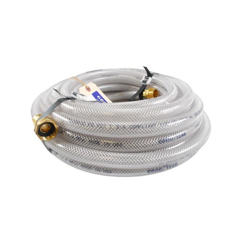 ProTool Hose 1/2in 50ft Clear Braided
