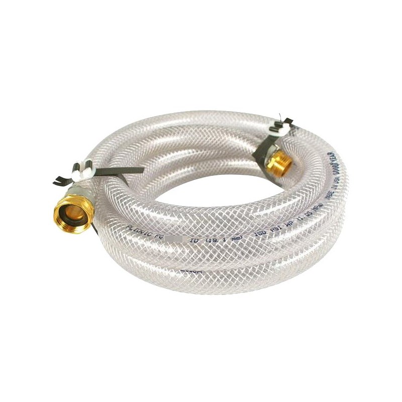 ProTool Hose 5/8in   12ft Clear Braided