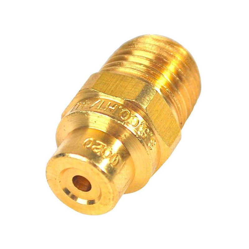 ProTool 20 Nozzle Tip Brass 0 Degree 0020 1/4 npt Softwash 