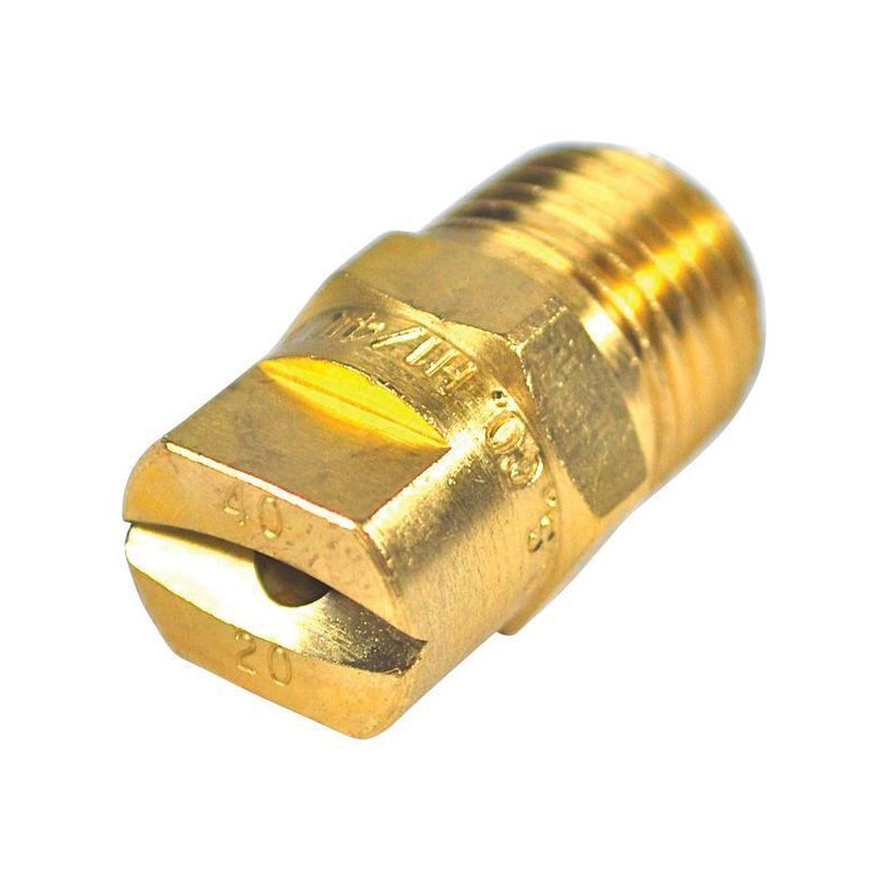 ProTool 20 Nozzle Tip Brass 40 Degree 4020 1/4 npt Softwash 