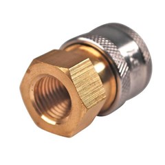 Coupler Brass 1/4in FNPT
