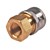 Coupler Brass 1/4in FNPT