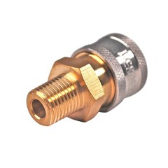 Coupler Brass 1/4in MNPT