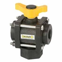 ProTool Softwash 2 Way Poly Valve Bottom Port