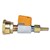 ProTool Hose Barb 3/16in to G Hose F w/ball valve