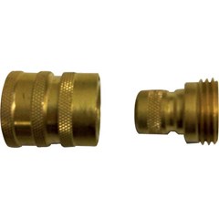 ProTool Quick Connects Garden Hose Brass M/F Set