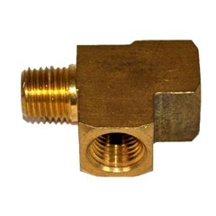 ProTool Tee Street Brass 1/4in