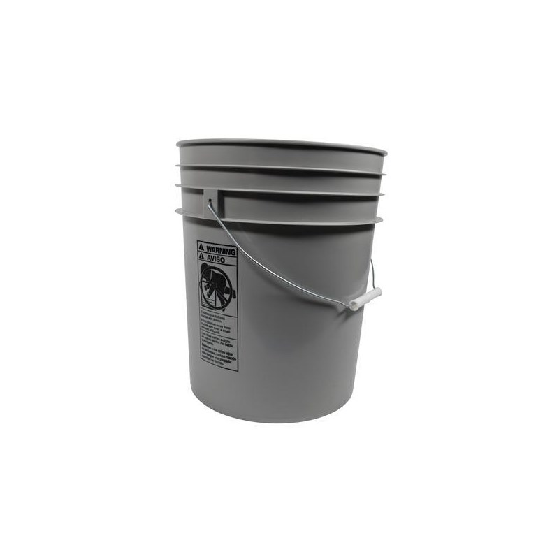 ProTool Bucket Grey 5Gal Round Matt Finish