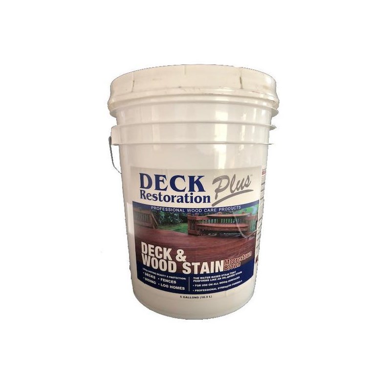 Deck & Wood Stain Moorestown Brown 5Gal