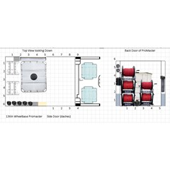 Parts List 4 User Hi Flow Delivery System 1.2 GPM per user IBC Tank 110v 6GPM RO Production