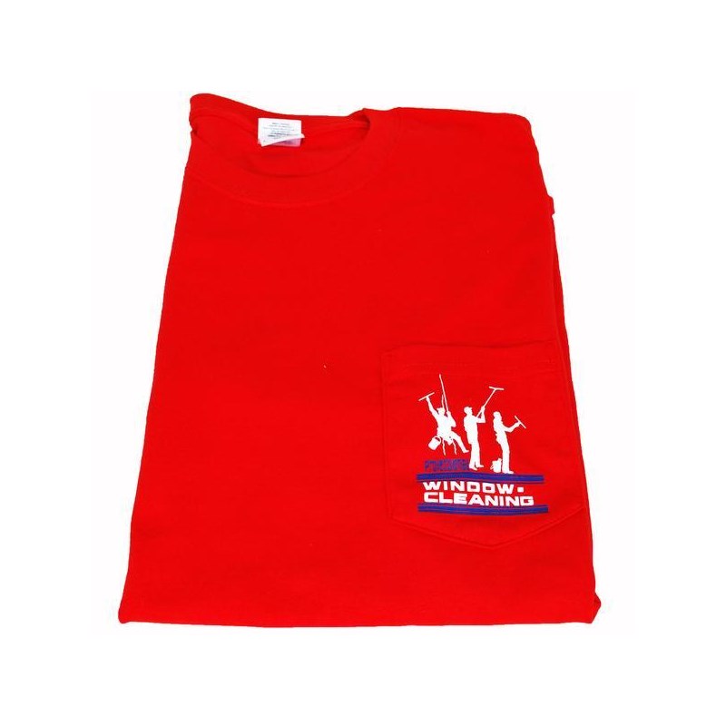 ProTool Red T-Shirt w/ Pocket 3 Dudes XL