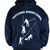 4 Dudes Hooded Sweatshirt Navy Blue