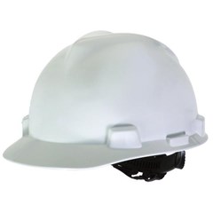 ProTool HardHat White Ratchet Slotted Polyethyle