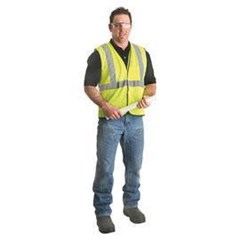 ProTool Vest Yellow Hi-Vis Reflective L-XL