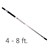 California Dream Extension Pole 4-8ft