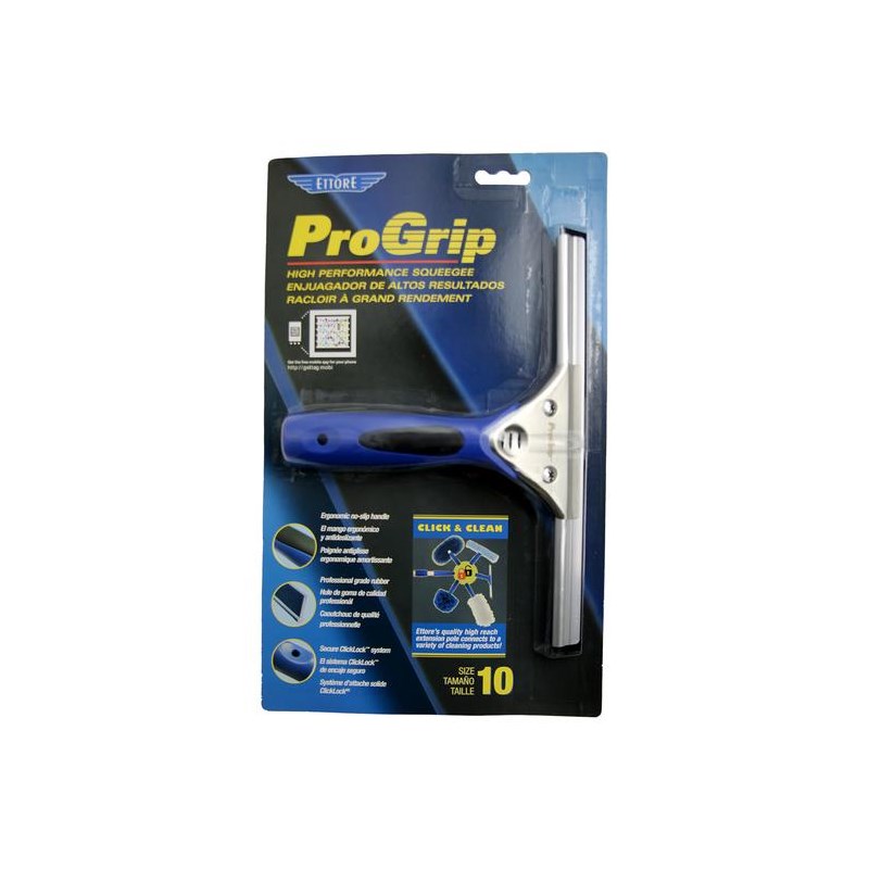 Ettore ProGrip Squeegee 10 inch