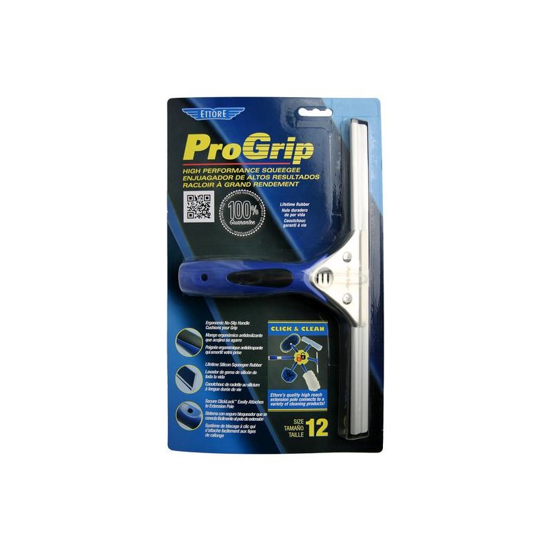 Ettore ProGrip Squeegee 12 inch