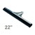 Floor Squeegee 22in HD w/clamp Unger