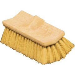 Brush BiLevel 10in Yellow Stiff FlowThru