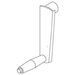 Handle Crank Assembly 1/2in SS Titan