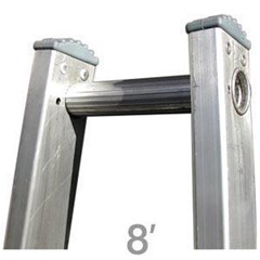 Ladder Top 08ft Open Metallic