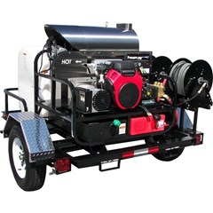 8.0g 3000psi, Hot 2500w Gen 200g Trailer