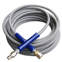 Hose PW 50ft 4200psi Gray w/QC
