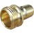 GH QC Plug 3/4in GH x 1/2in NPT-M