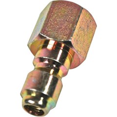 Plug 1/4in Steel/Zinc FPT