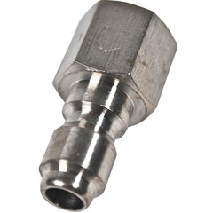 Plug 1/4in SS FPT