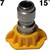 ProTool 5.5  0 Degree Red SS Nozzle Tip