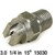 ProTool 3.0 Nozzle SS 1/4in 15 Degree 15030