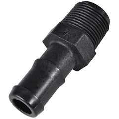 Hose Barb Banjo 3/4in MPT to 1in Barb 