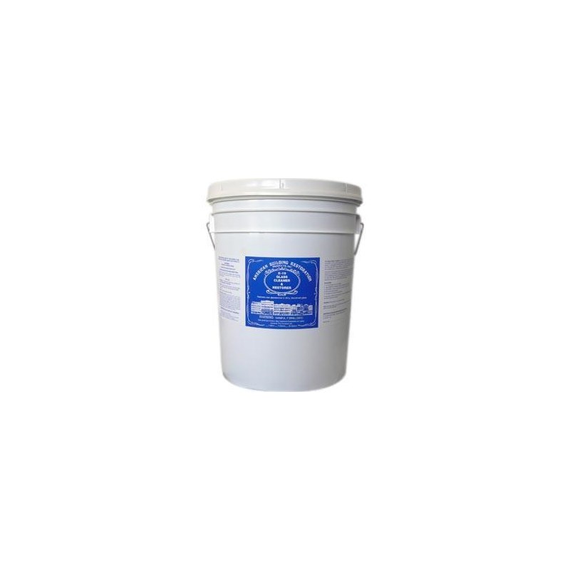 X-19 Glass Cleaner & Restorer 5Gal Pail
