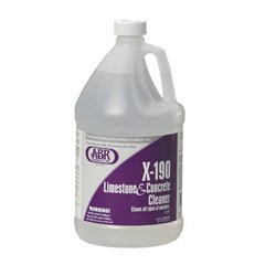 X-190 Limestone & Concrete Cleaner Gal
