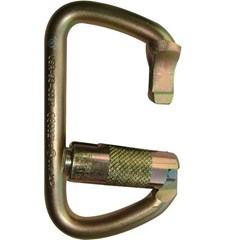 Carabiner Large D Steel Twist Lock