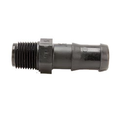 Hose Barb Poly 3/4in to 1/2 MNPT