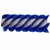 Bristles Soft Left Blue for Rotary Brush 39in