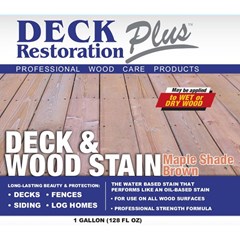 Deck Stain Maple Shade Brown